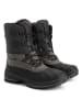 TRAVELIN' Leren winterboots "Moritz" zwart