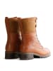 TRAVELIN' Leren boots "Myre" lichtbruin