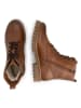 TRAVELIN' Leren boots lichtbruin