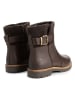 TRAVELIN' Leder-Boots in Braun
