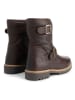 TRAVELIN' Leren boots bruin