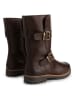TRAVELIN' Leder-Boots in Braun