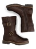 TRAVELIN' Leder-Boots in Braun