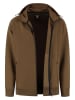 TRAVELIN' Sweatjacke in Hellbraun