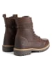TRAVELIN' Leren boots "Trongsberg" bruin