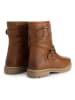 TRAVELIN' Leren boots lichtbruin