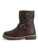 TRAVELIN' Leren boots bruin