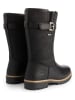 TRAVELIN' Leren boots "Troms" zwart