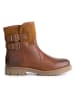 TRAVELIN' Leren boots "Hestnes" lichtbruin