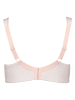 SUSA Beugelloze beha rosé/wit