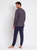 admas Pyjama grijs