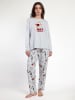 Disney Pyjama "Alice in Wonderland" lichtgrijs