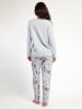 Disney Pyjama "Alice in Wonderland" lichtgrijs