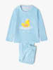 admas Pyjama "Admas" lichtblauw