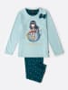 SANTORO London Pyjama "Sabtoro Gorjuss" lichtblauw/petrol