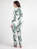 admas Pyjama "Luxury" wit/groen