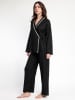admas Pyjama "Admas Luxury" zwart