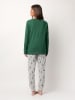 Disney Pyjama "Disney" groen/lichtgrijs