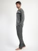 admas Pyjama "Stay at home" antraciet