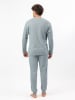 admas Pyjama "Admas home" lichtblauw