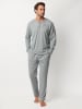 admas Pyjama "Admas home" grijs