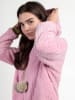 admas Kurtka polarowa "Smile everyday" w kolorze jasnoróżowym