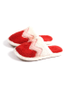 admas Pantoffels rood/lichtroze