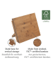 Wenko Magnet-Messerblock in Hellbraun - (L)21 x (B)23,5 cm