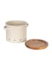 Wenko Aufbewahrungsdose "Aria" in Beige - Ø 16,5  x (H)18 cm - 3,8 l