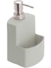 Wenko Afwasmiddeldispenser "Festival" grijs - 380 ml