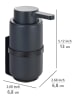 Wenko Zeepdispenser "Woya" zwart - 250 ml