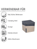 Wenko Luchtontvochtiger "Cube" beige - (B)16,5 x (H)15,7 x (D)16,5 cm