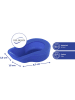 Maximex 2-delige set: anti-kalk caps blauw - (B)5,7 x (H)3,5 x (D)1,5 cm