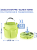 Wenko Tuinmand "Maximex" groen - (H)26,5 x Ø 28 cm