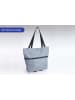 Wenko 2in1 Einkaufstrolley in Hellblau - (B)32 x (H)50 x (T)15 cm