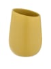 Wenko Tandenborstelhouder "Badi" geel - (H)11 x  Ø 8 cm