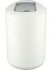 Wenko Prullenbak met swingdeksel "Brasil" wit - 6,5 l