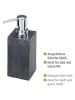 Wenko Zeepdispenser ''Slate Rock'' antraciet - 250 ml