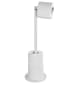 Wenko Combi-toiletpapierhouder wit - (H)56 cm