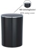 Wenko Schwingdeckeleimer in Schwarz - 5 l
