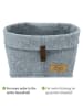 Wenko 2er-Set: Aufbewahrungskorb "Feli" in Grau - (B)18 x (H)13 x (T)12 cm