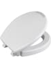 Wenko Easyclose-toiletbril "Secura Comfort" wit