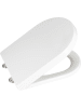 Wenko Easyclose-toiletbril "Calla" wit