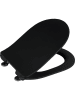 Wenko Easyclose-toiletbril "Sedilo" zwart