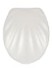 Wenko WC-Sitz "Muschel" in Weiss