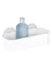 Wenko Doucherek "Static-Loc® Osimo" wit - (B)27 x (H)9,5 x (D)12 cm