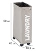 Wenko Wäschesammler "Laundry" in Taupe - 43 l