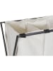 Wenko Wasmand beige/zwart - (B)69 x (H)76 x (D)37 cm