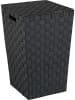 Wenko Kosz "Adria Square" w kolorze czarnym na pranie - 48 l
