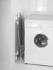 Wenko Wäschetrockner "Profi Single" in Silber/ Weiß - (B)87 x (H)79 x (T)39 cm